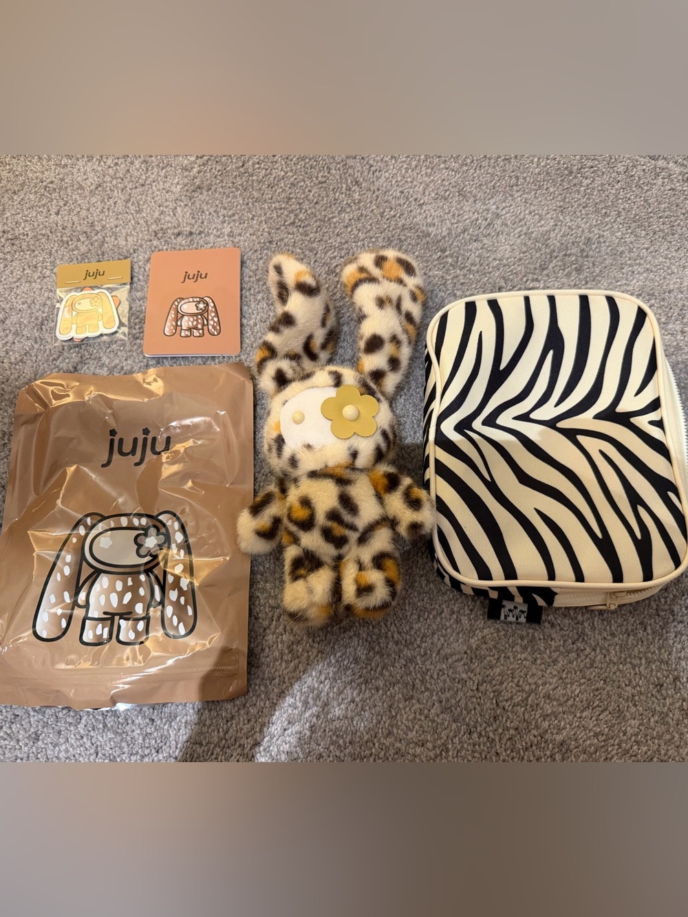 CJ Hendry Juju Animal Print Plush “Kenny”